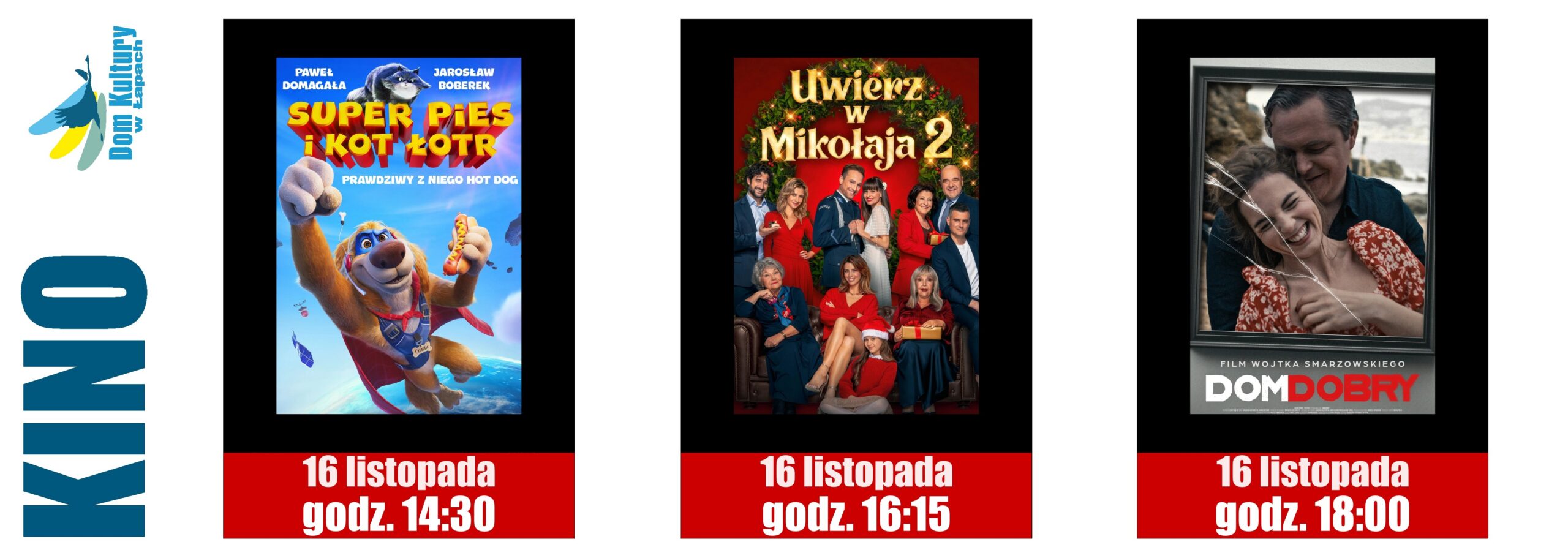 Premiery kinowe 16 listopada