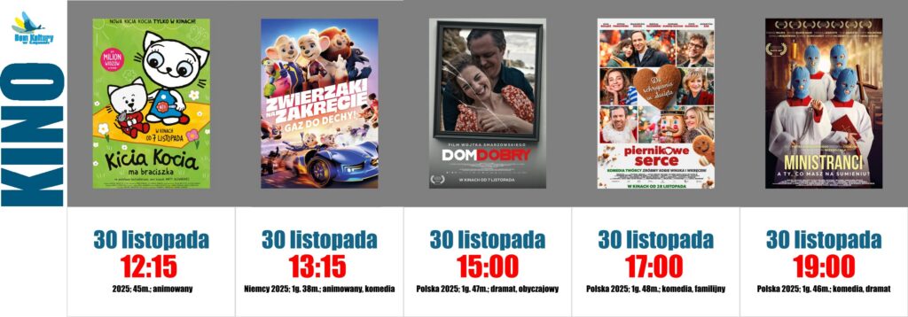 premiery kinowe listopad w Łapapch