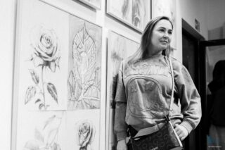 wystawa rysunków uczestników pracowni Trzy Kolory dkLapy.PL