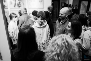 wystawa rysunków uczestników pracowni Trzy Kolory dkLapy.PL