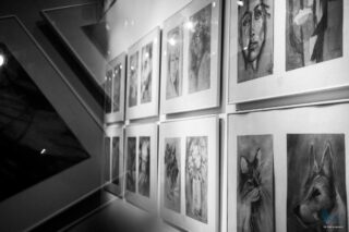 wystawa rysunków uczestników pracowni Trzy Kolory dkLapy.PL