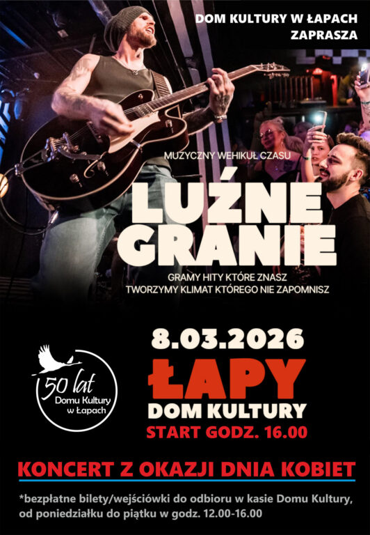 luźne granie koncert dkLapy.PL