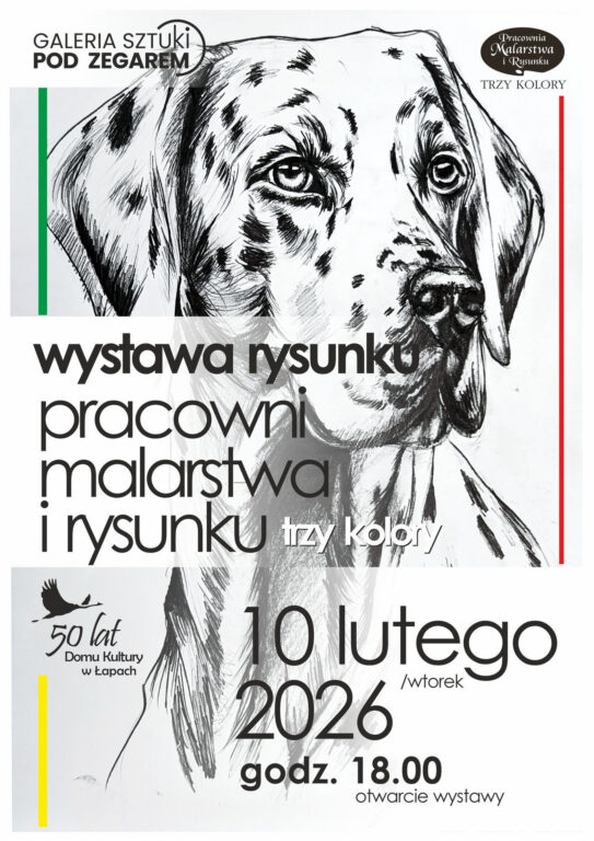 Otwarcie wystawy rysunków uczestników Pracowni Malarstwa i Rysunku