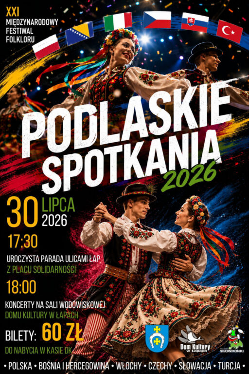 podlaskie spotkania festiwal folkloru obrazek z serwisu dkLapy.PL
